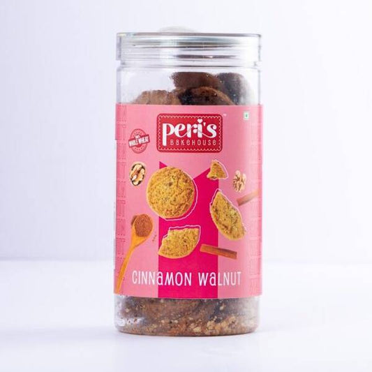 Cinnamon Walnut Biscuits (100% Wholewheat)