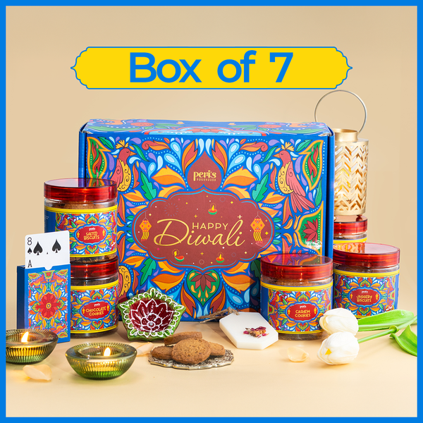 Peri's Bakehouse Diwali Hamper 100% Wholewheat Biscuits Gift Set